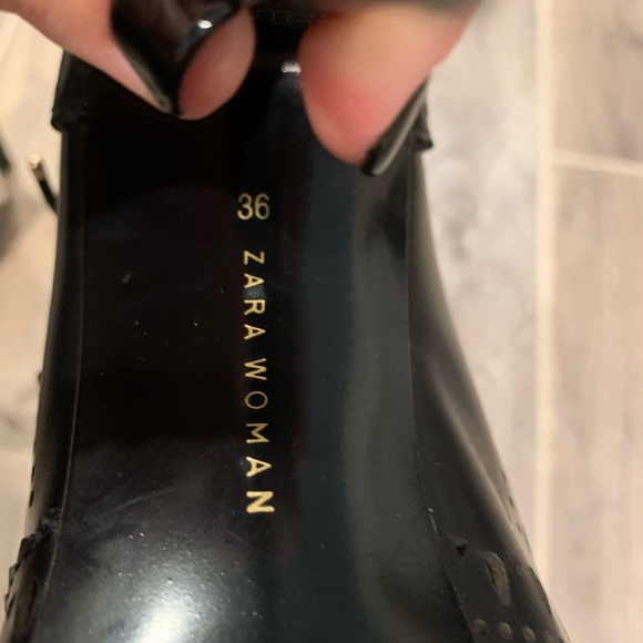 Zara Woman Tie up heels- size 36/6 - Picture 6 of 8